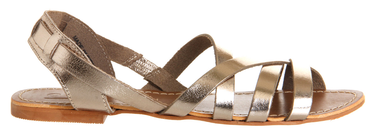 OFFICEHideoutGold Leather