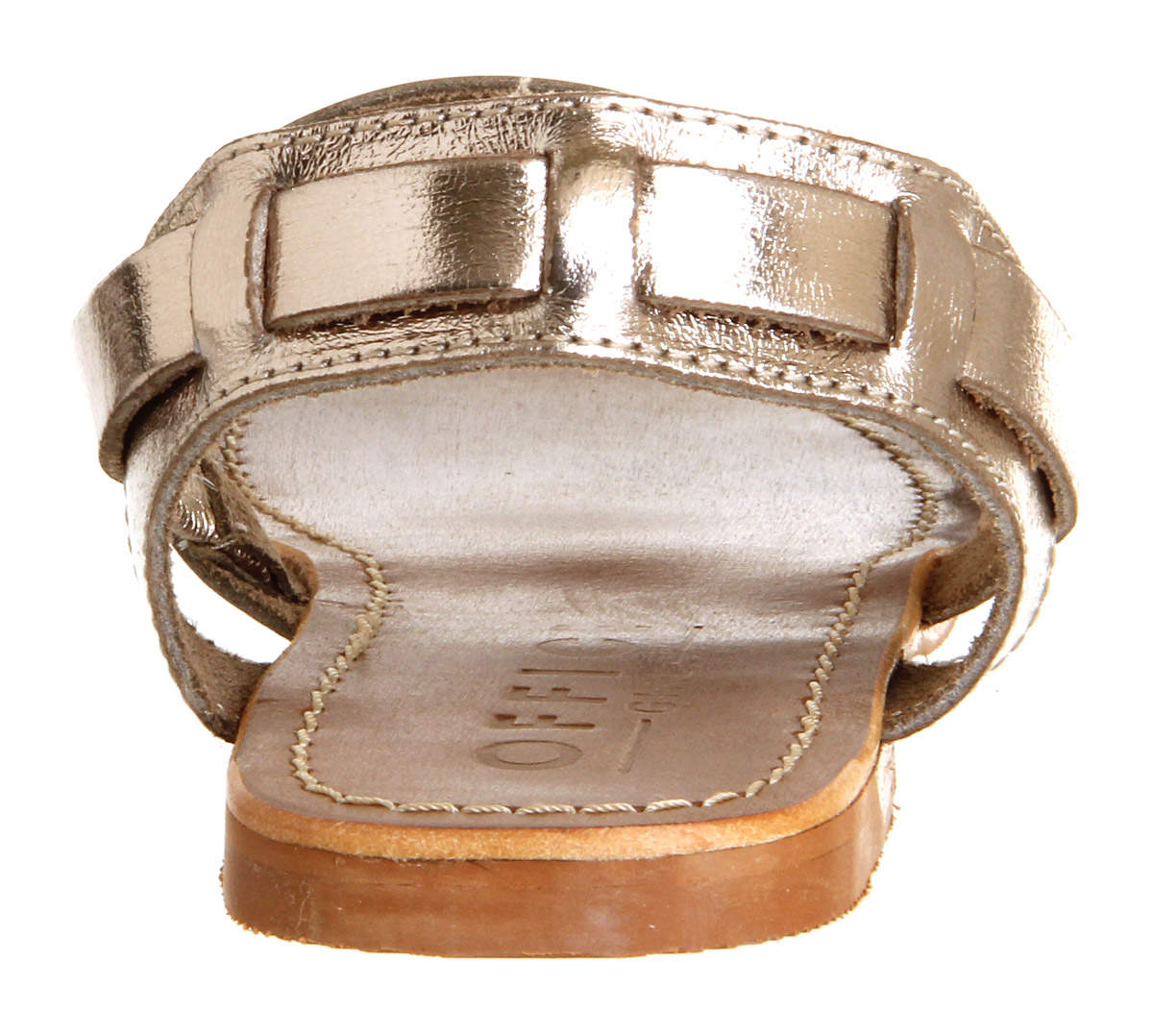 OFFICEHideoutGold Leather