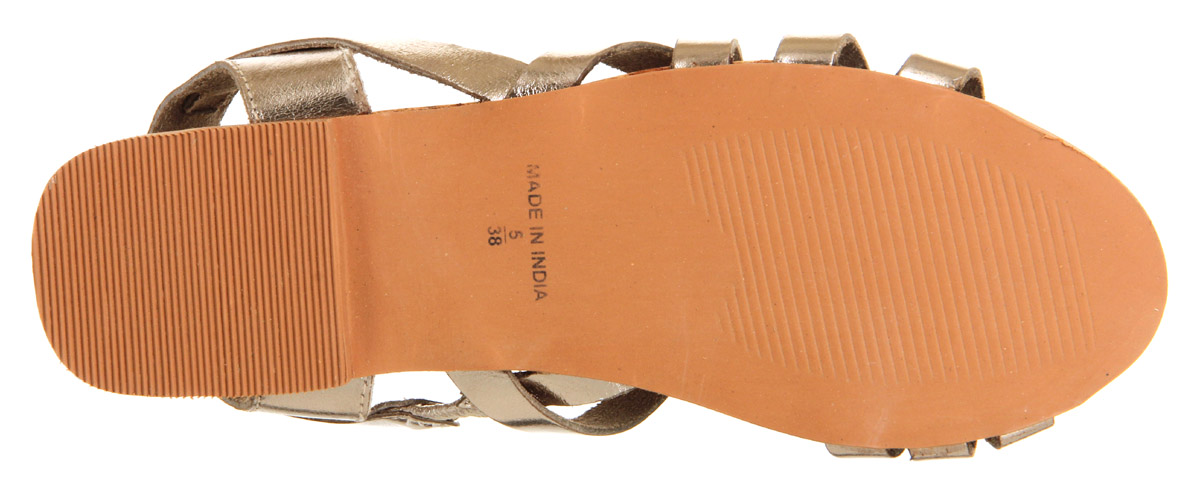 OFFICEHideoutGold Leather