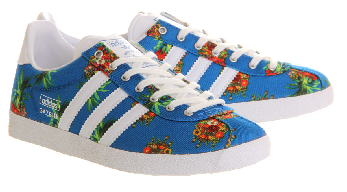 adidasGazelle Og WFarm Pineapple Flower
