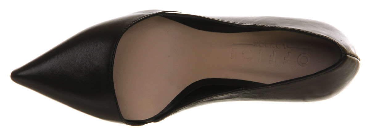 OFFICEJilly CourtAll Black Leather