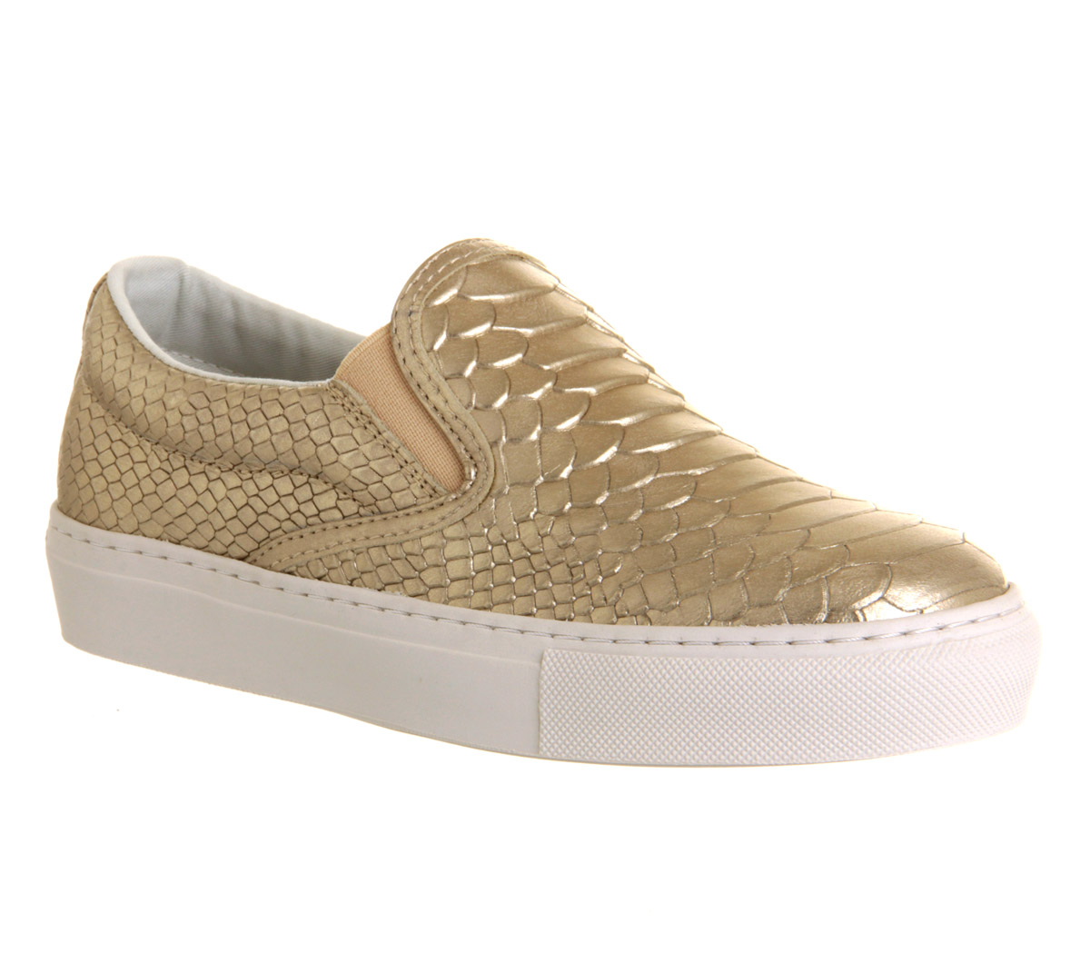 OFFICEKilter Slip OnGold Leather