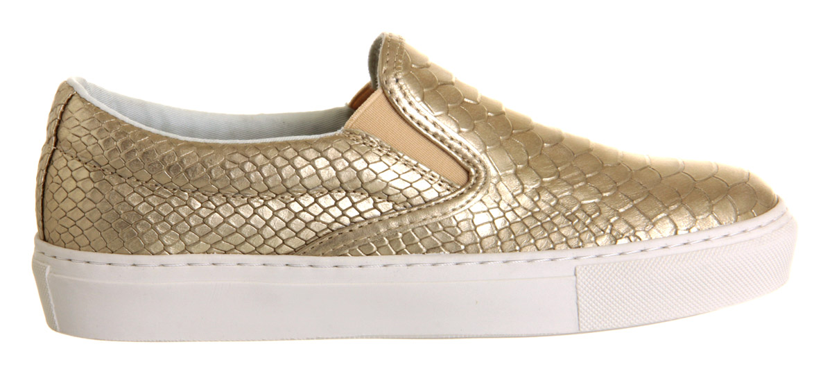 OFFICEKilter Slip OnGold Leather