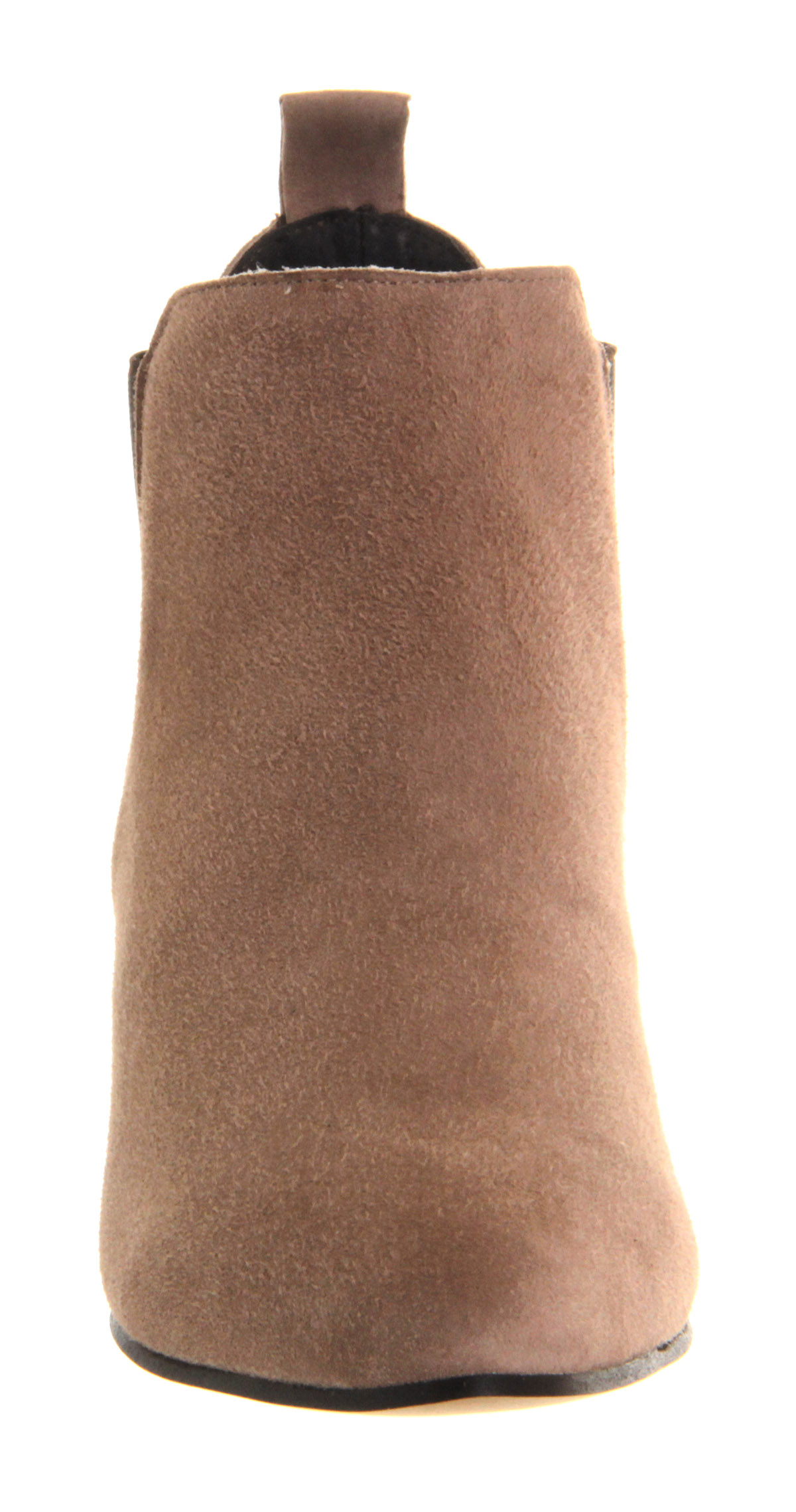 OFFICECoolcat Almond Toe Mod ChelseaTaupe Suede