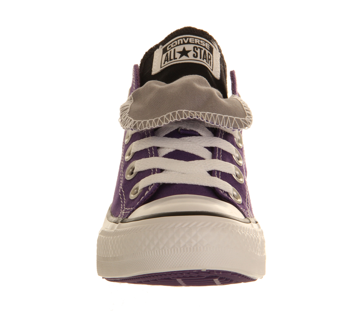 ConverseAllstar Low Double TongueLaker Purple Grey