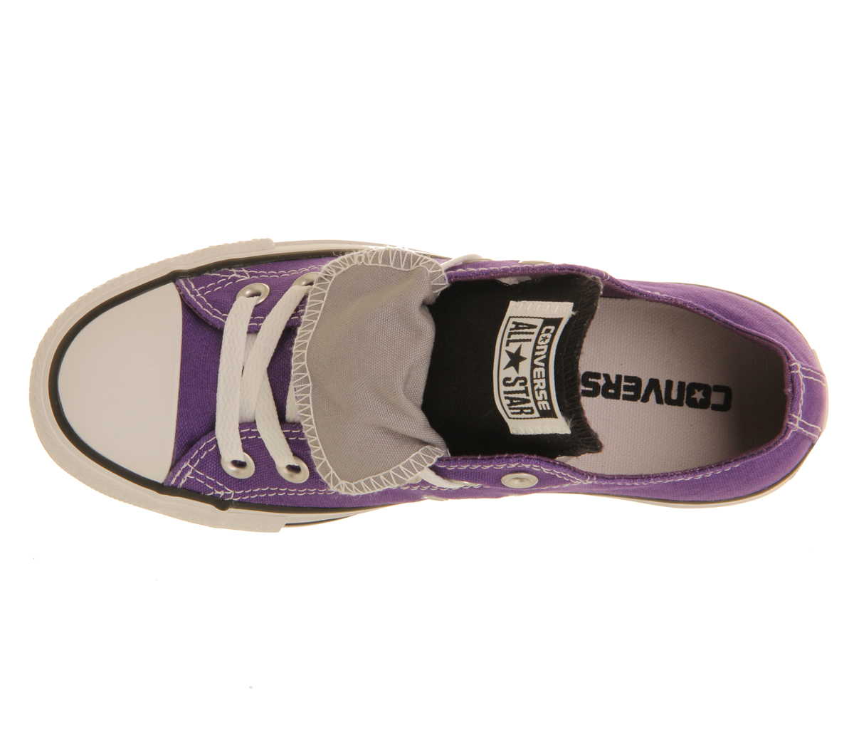 ConverseAllstar Low Double TongueLaker Purple Grey