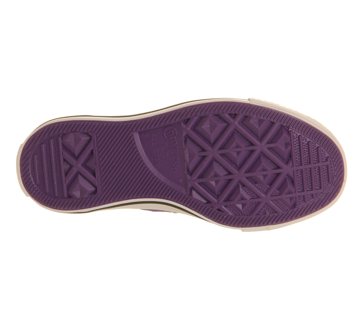 ConverseAllstar Low Double TongueLaker Purple Grey