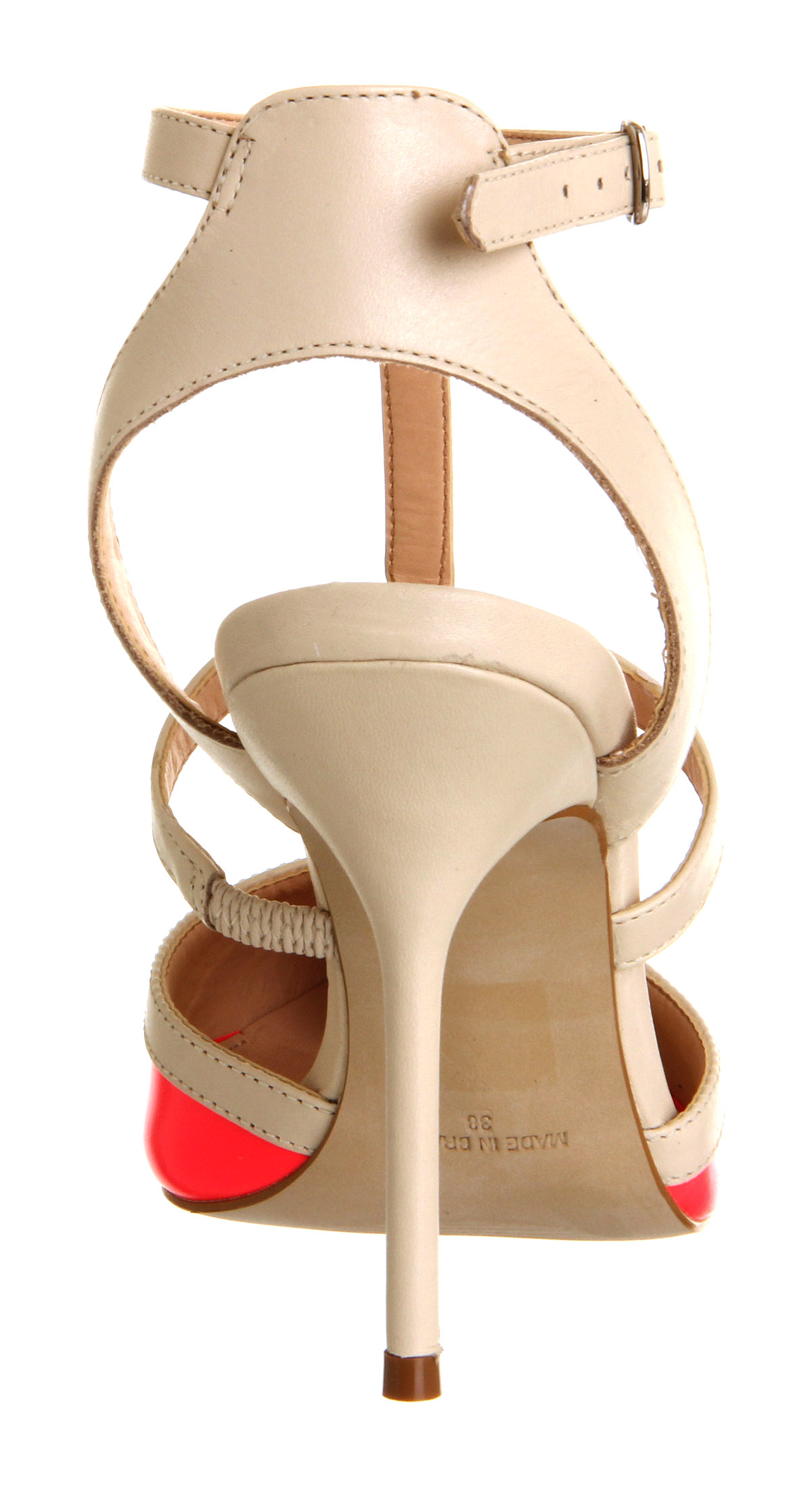 OFFICEJewel T Bar PointPink Leather