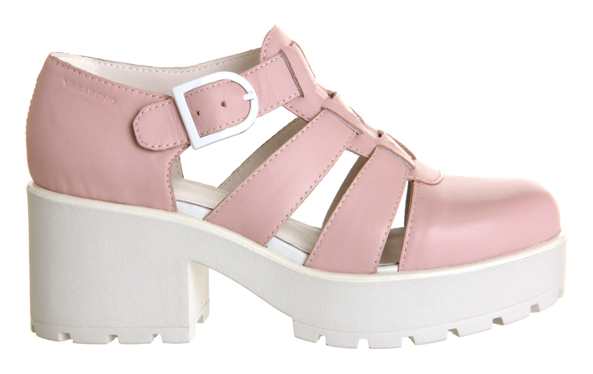 Vagabond ShoemakersDioon Closed Toe SandalMilkshake Pink Leather