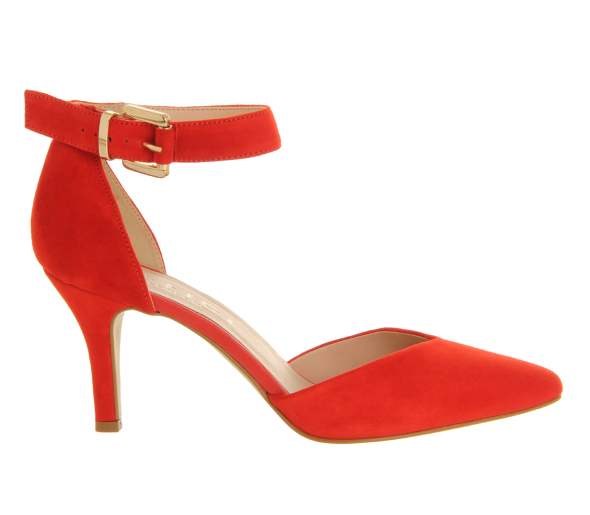 OFFICEGabby Two Part CourtRed Suede