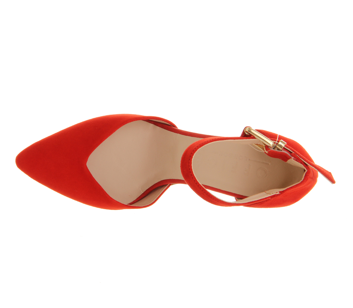 OFFICEGabby Two Part CourtRed Suede