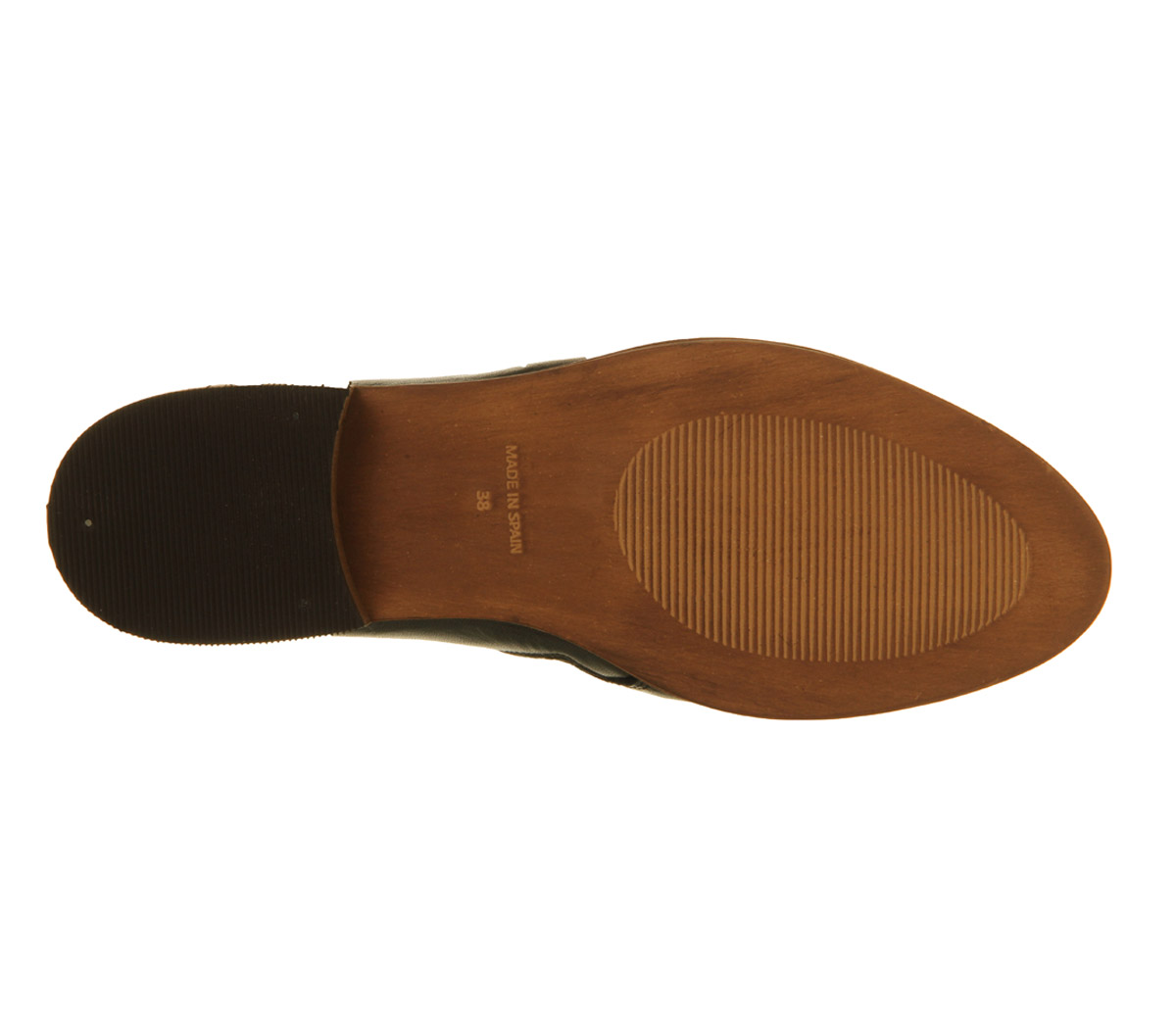 OFFICEVex Elastic Slip OnBlack Leather