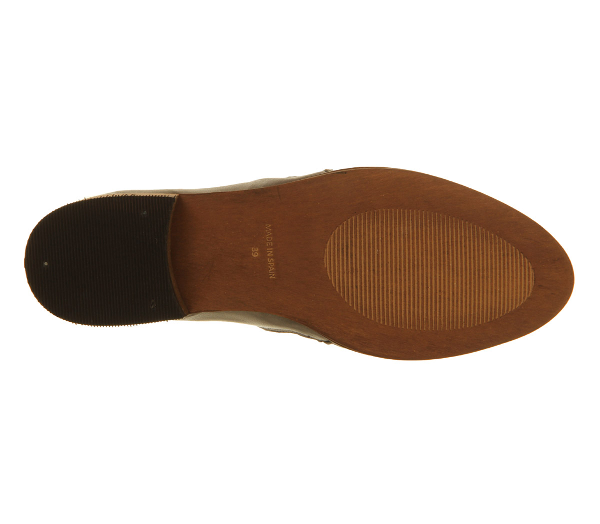 OFFICEVex Elastic Slip OnGrey Leather