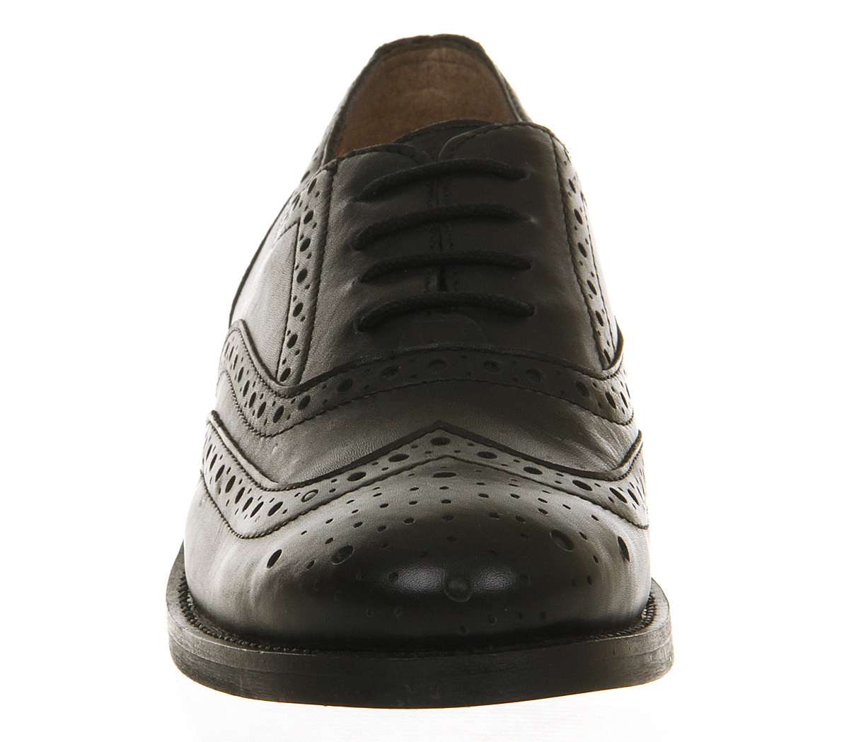 OFFICEVictory Brogue Lace UpBlack Leather