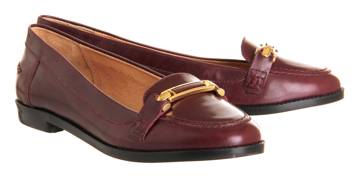 OFFICEVictoria loafersBurgundy Leather