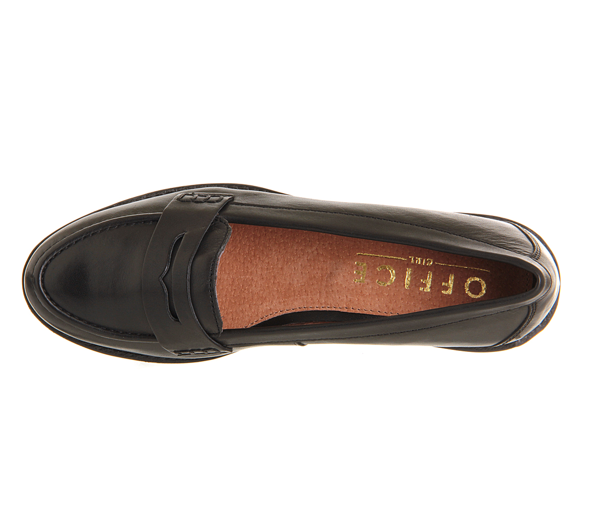 OFFICEVictorious Penny loafersBlack Leather