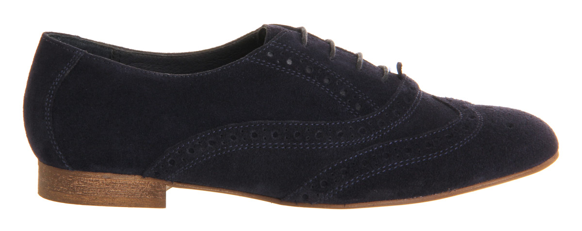 OFFICEVince Brogue LaceNavy Suede