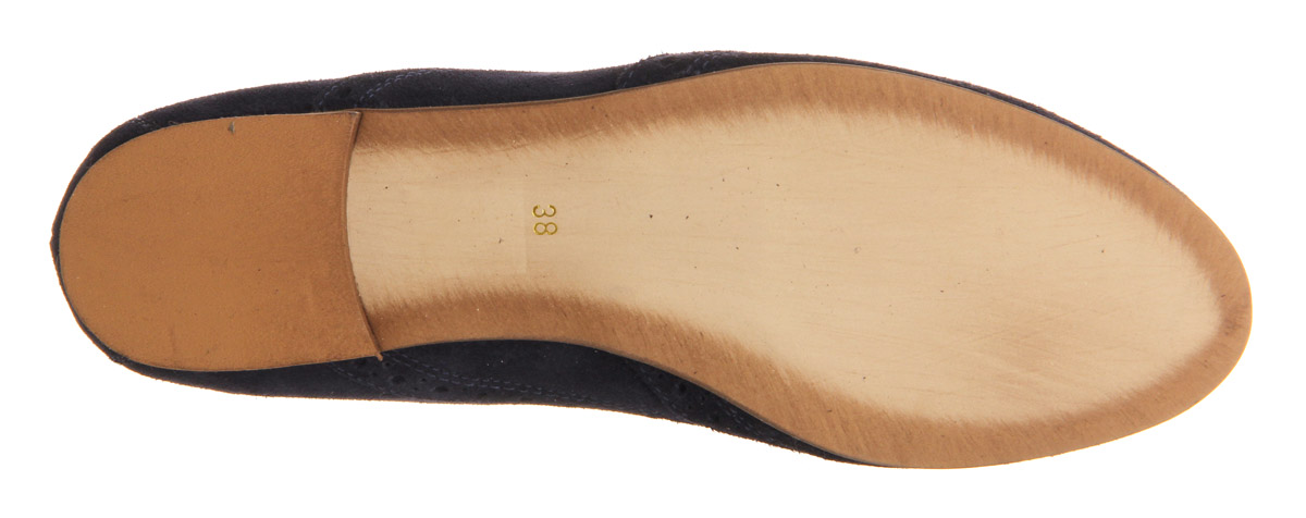 OFFICEVince Brogue LaceNavy Suede