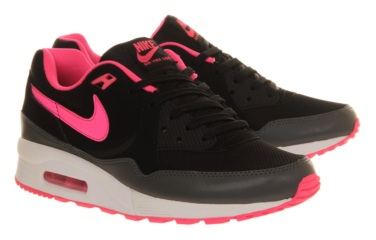 Nike Air Max Light Essential Black Hyper Pink - OFFICE Girl