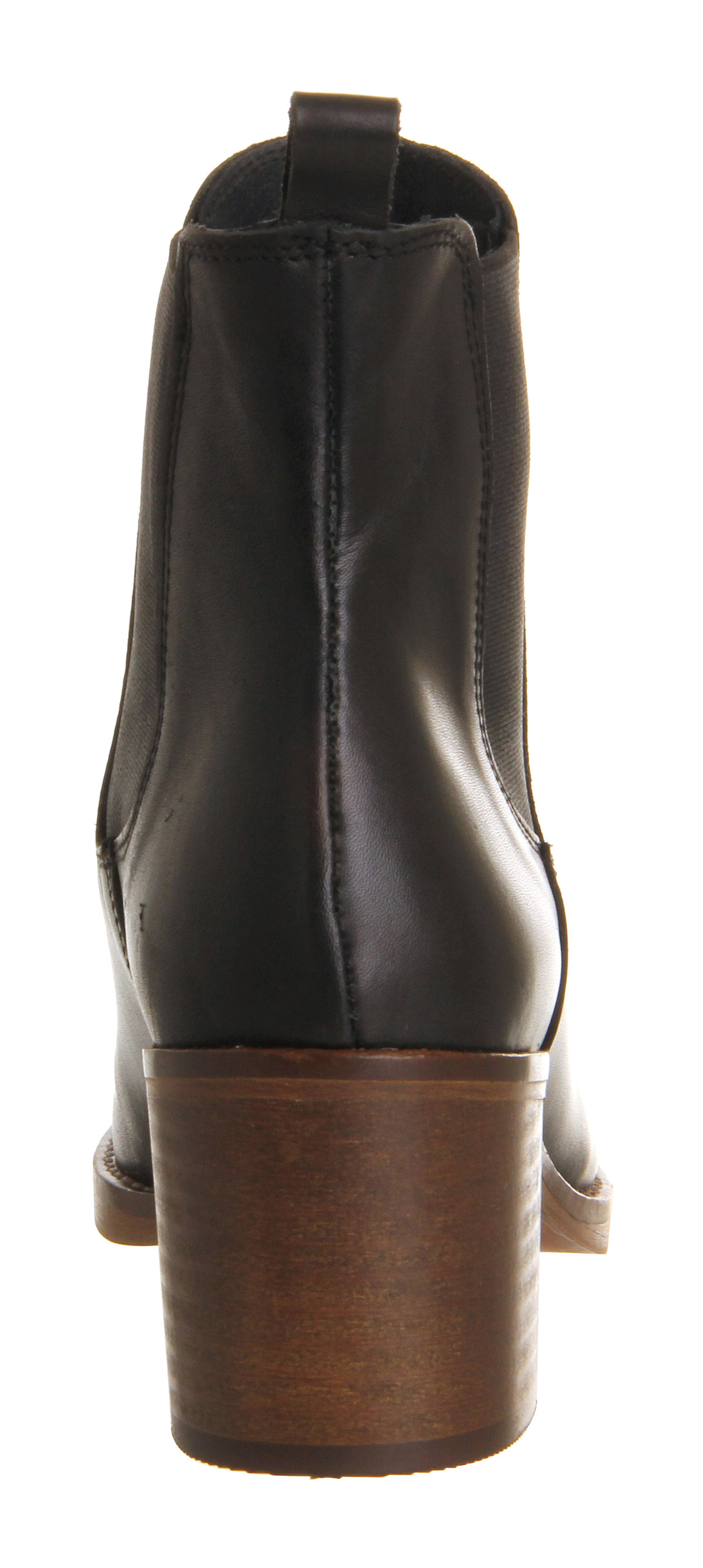 OFFICEClara Smart Mid Heel ChelseaBlack Leather