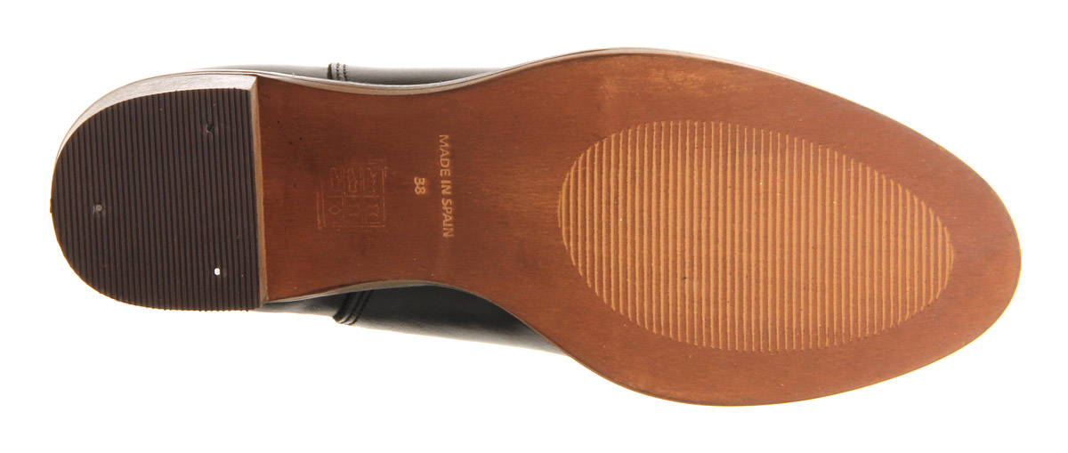 OFFICEClara Smart Mid Heel ChelseaBlack Leather
