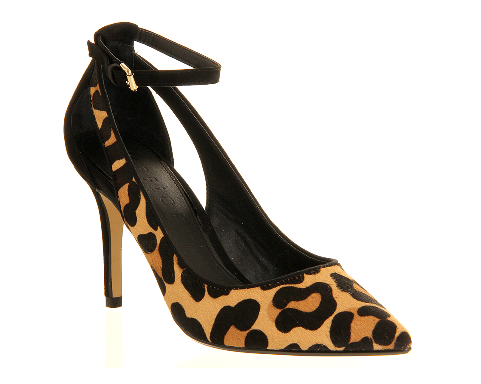 OFFICEGalvanize Cut Out CourtLeopard Pony Effect