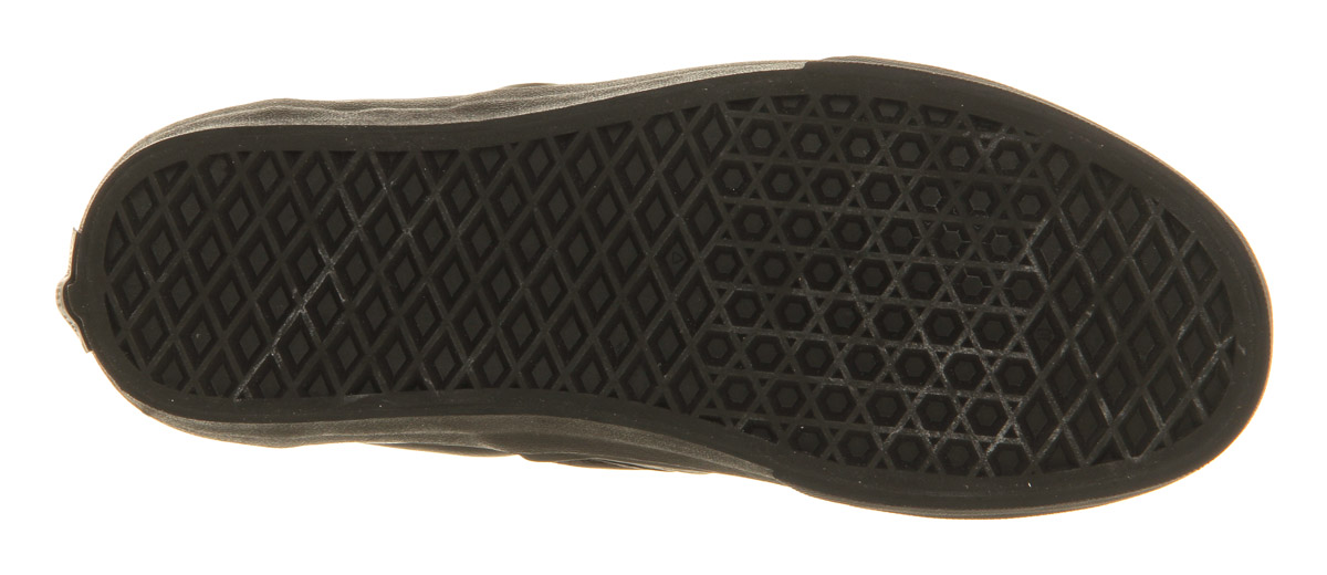 VansClassic Slip On ShoesBlack Mono Leather