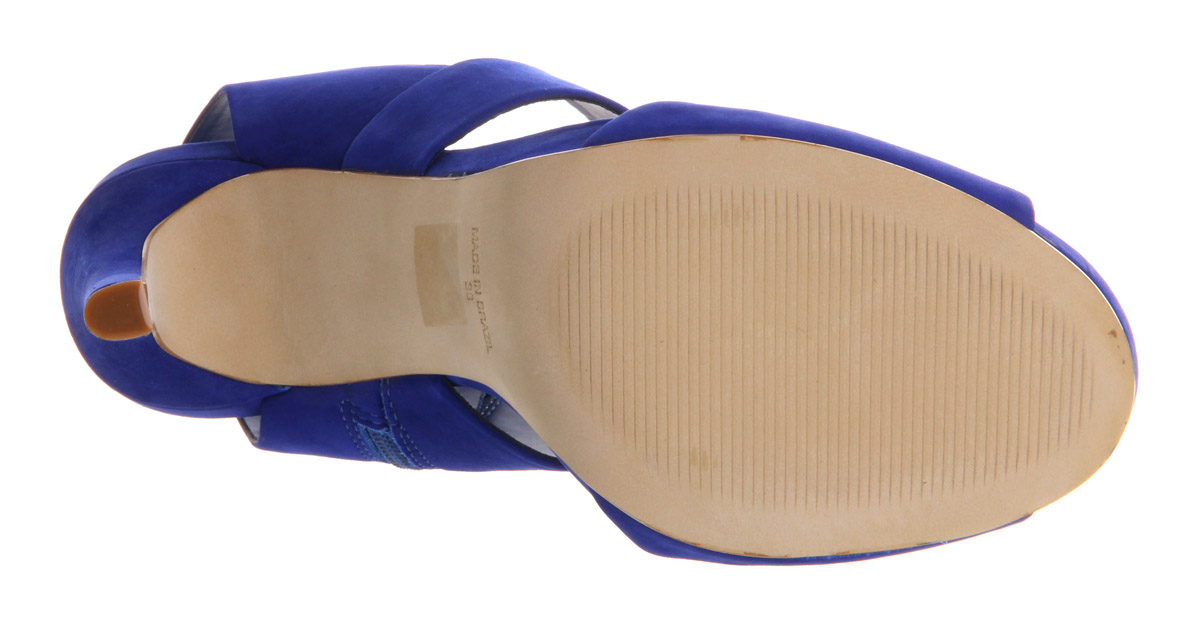 OFFICESuxie Shoe bootsRoyal Blue Nubuck