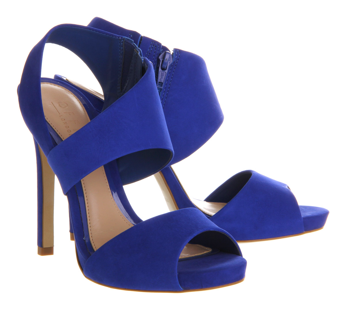 OFFICESuxie Shoe bootsRoyal Blue Nubuck
