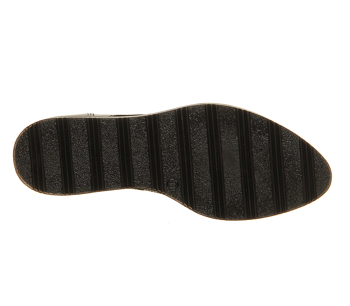 OFFICEValencia Lace Up CreeperBlack Leather