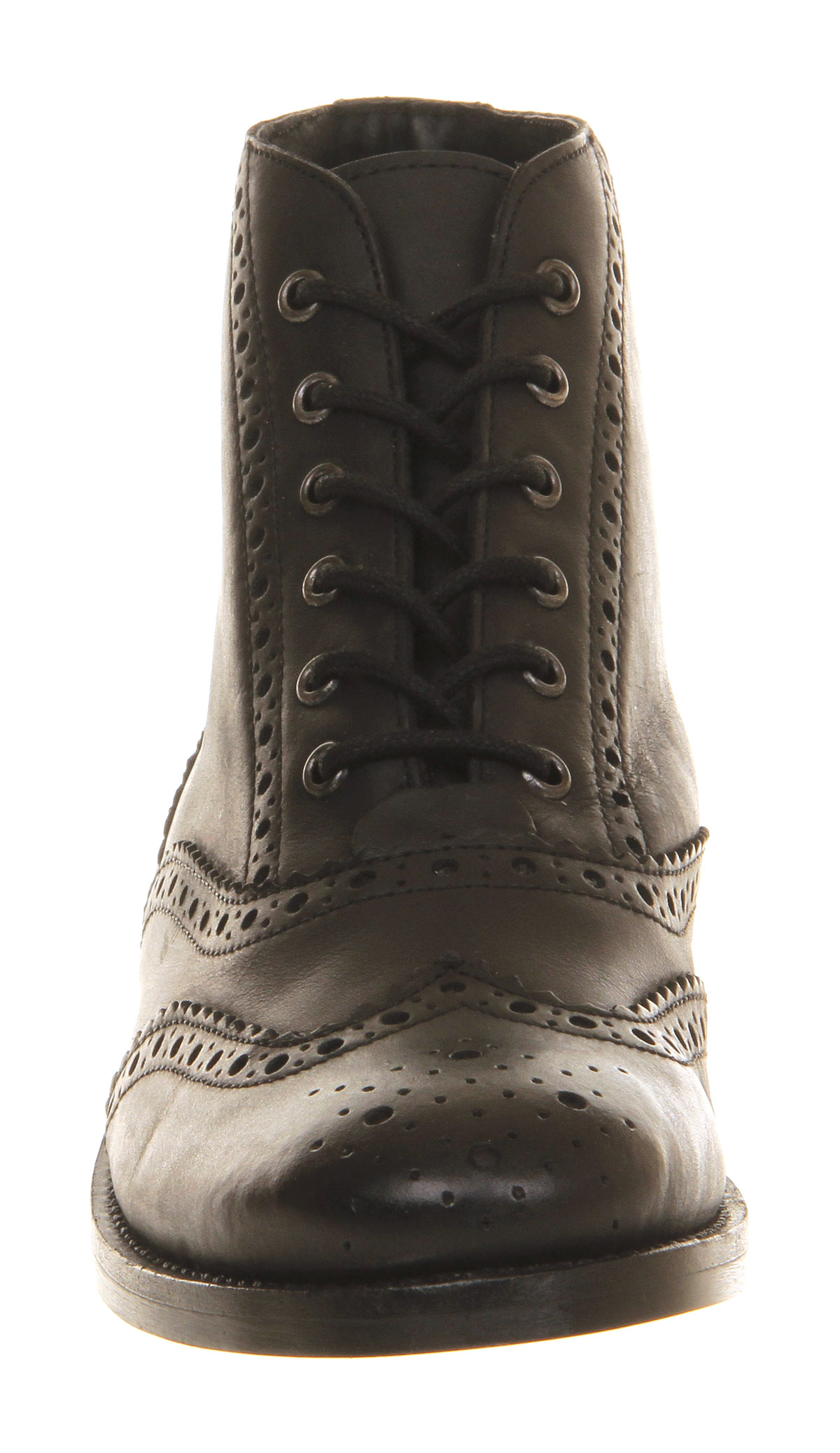OFFICECrampton Brogue Lace UpBlack Leather