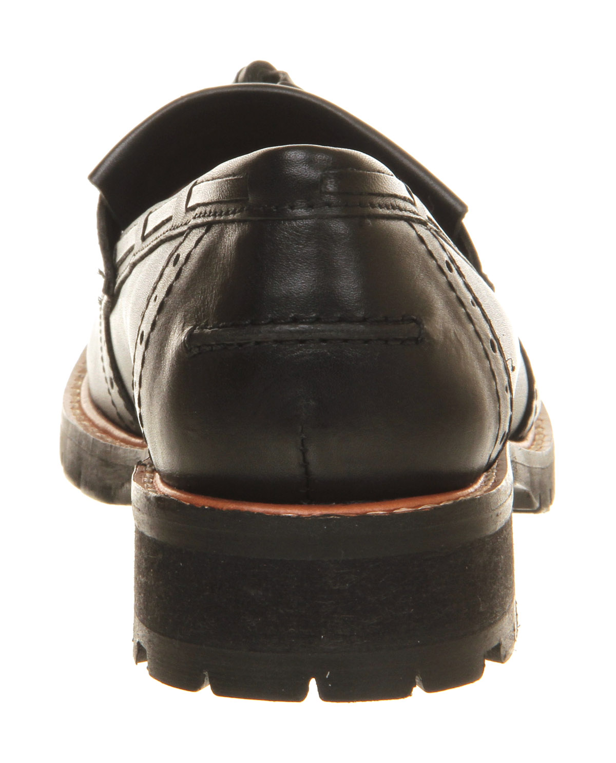 OFFICEViva Tassle Cleated loafersBlack Leather