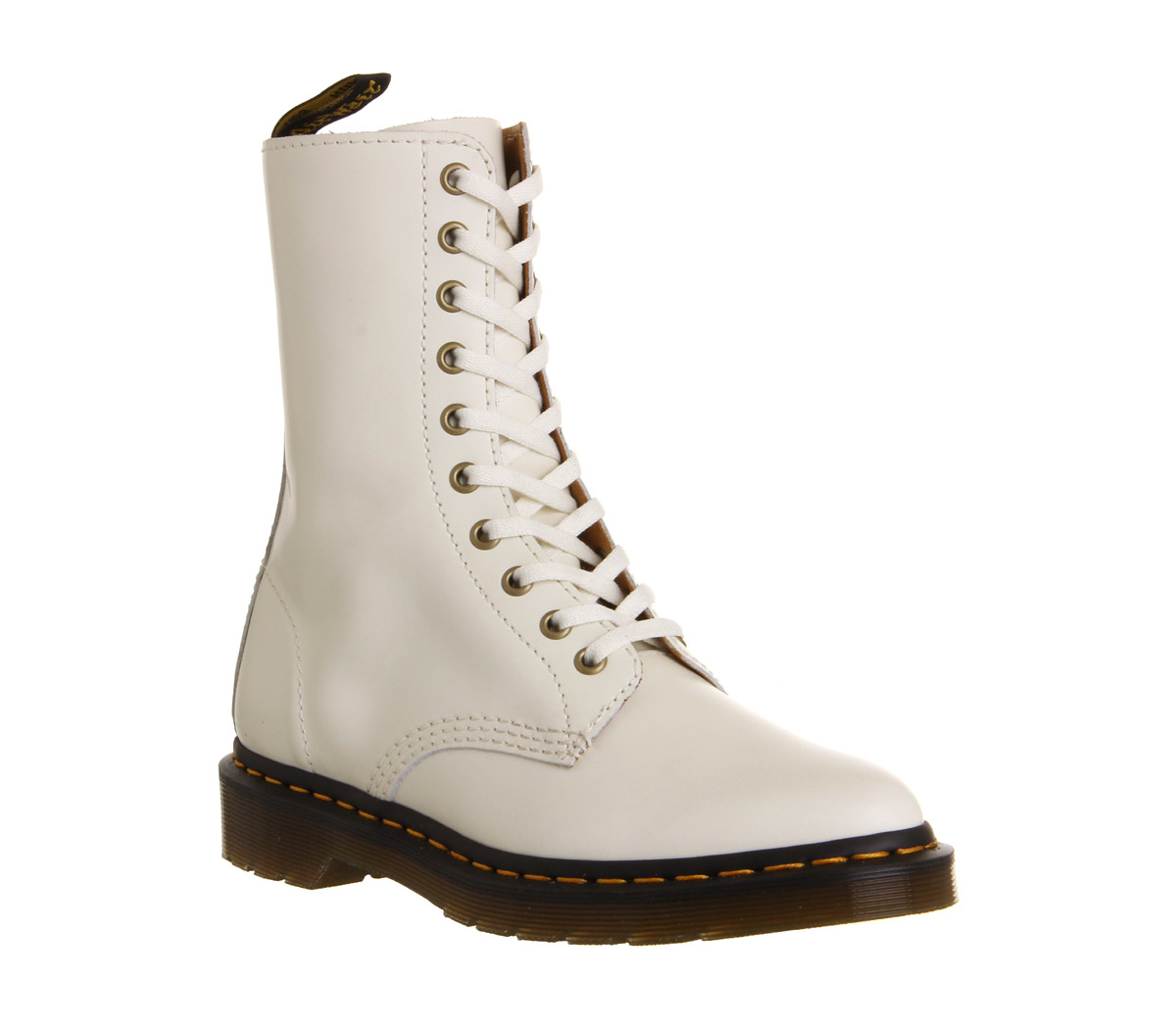 Dr. MartensCore Alix bootsOff White Polished Leather