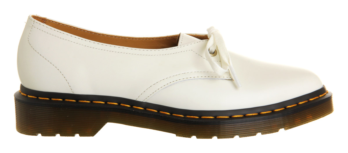Dr. MartensCore Siano ShoeOff White Polished Leather