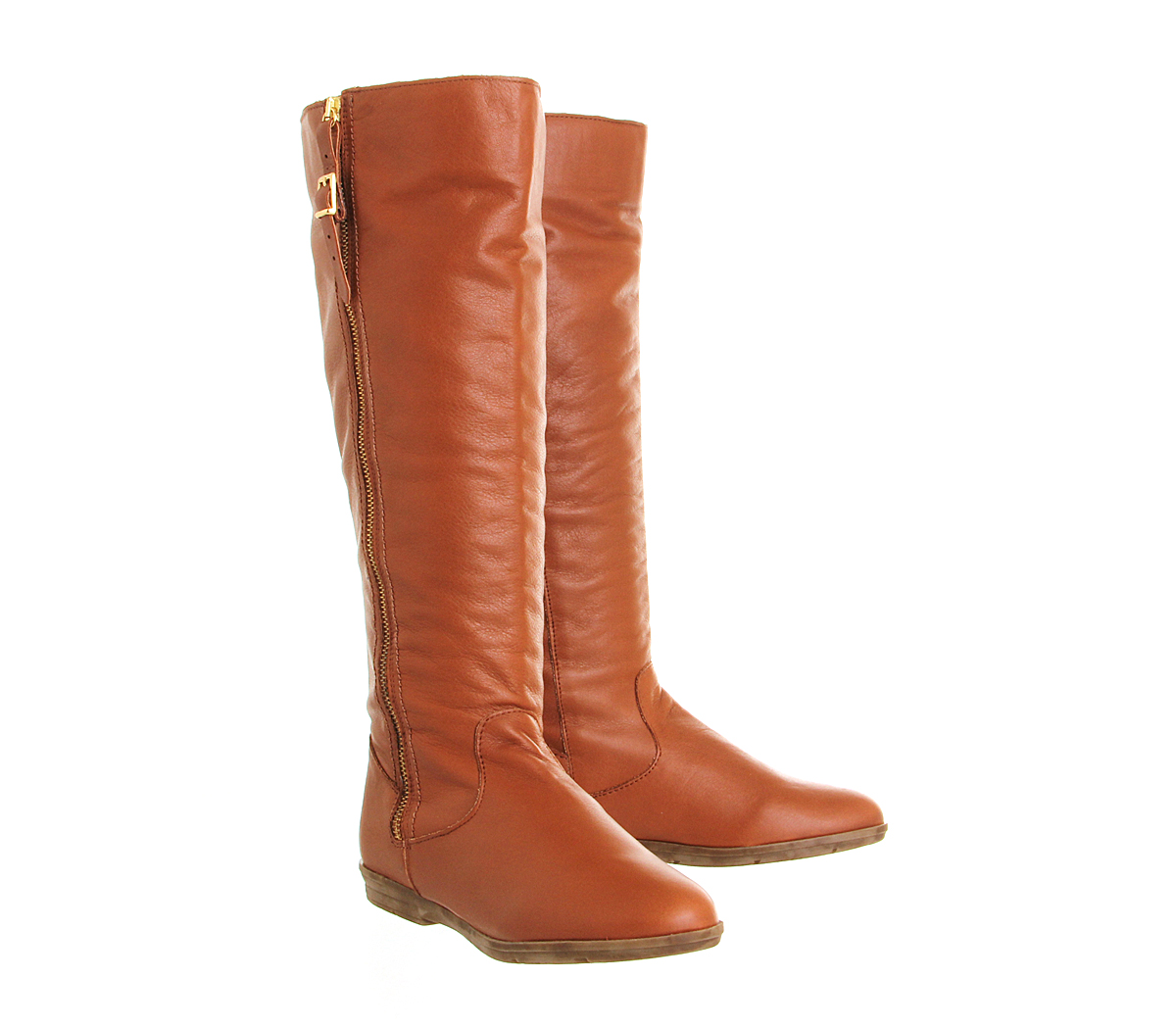 OFFICENautical Knee bootsTan Leather