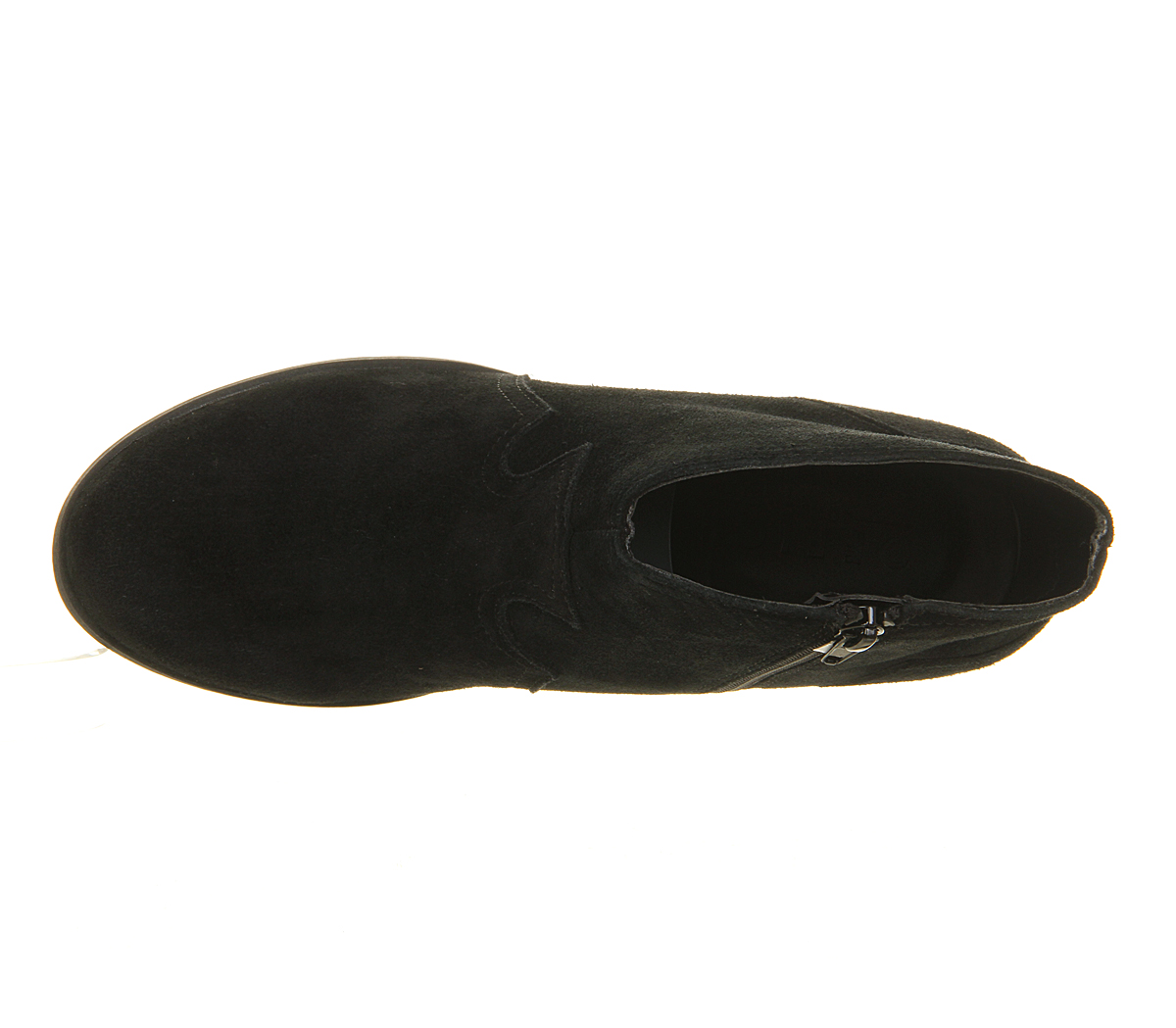 OFFICECourtney Suede Western bootsBlack Suede
