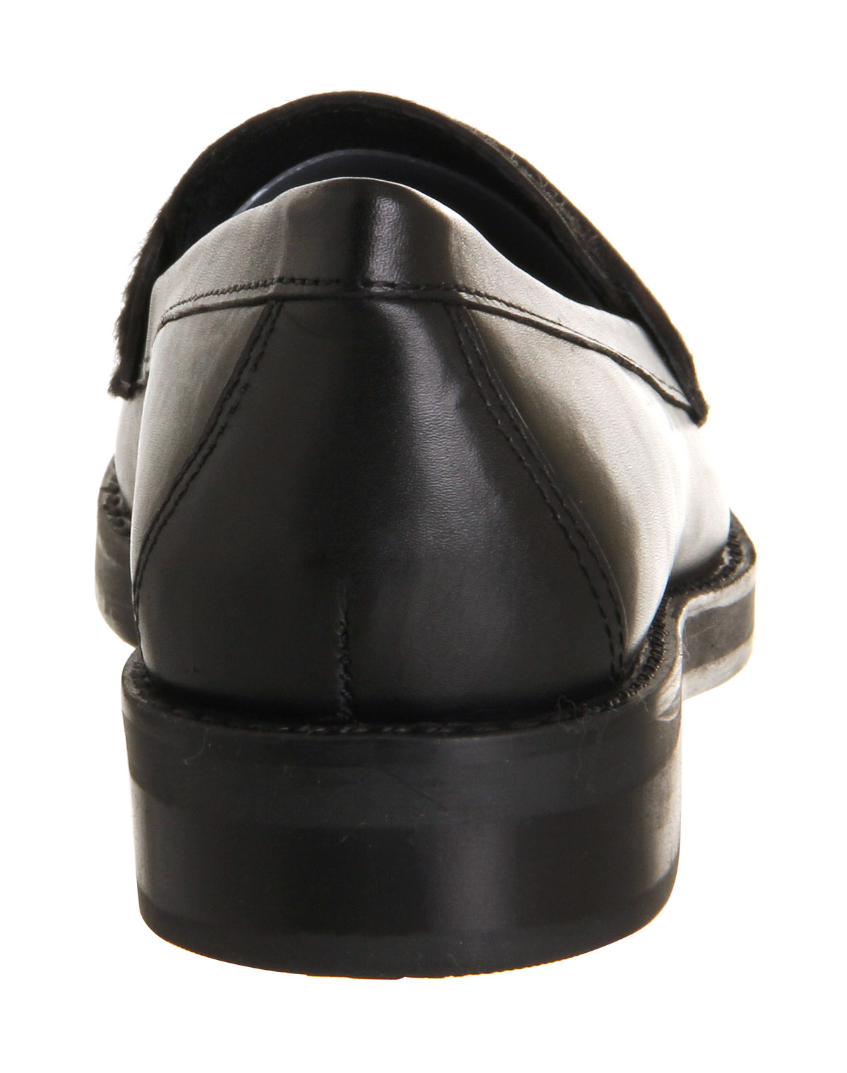 OFFICEVictorious Penny loafersBlack Pony Black Leather