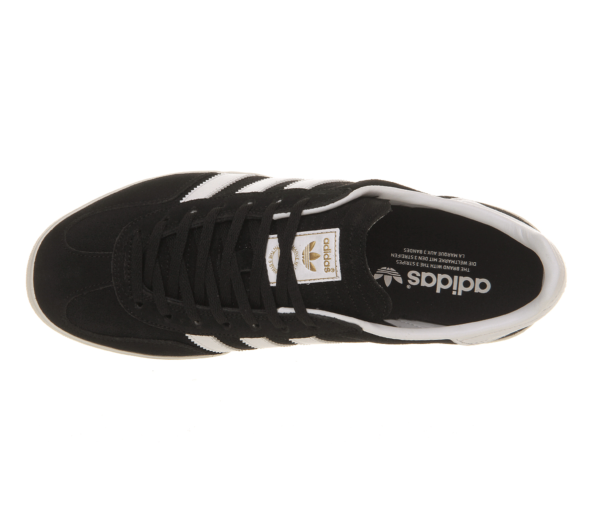 adidas Gazelle Indoor Black White - His Exclusives