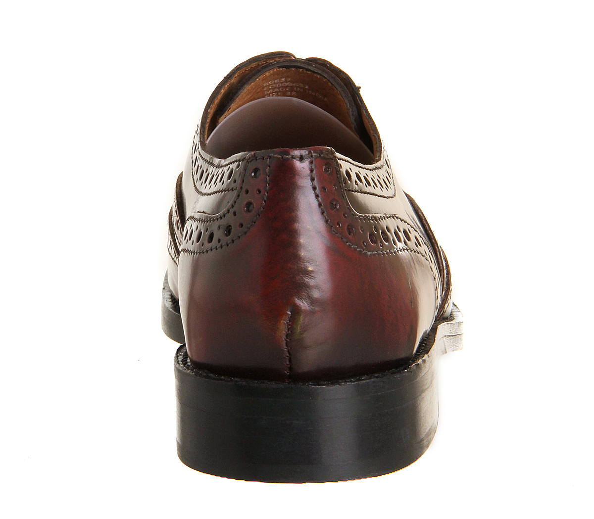 OFFICEVictory Brogue Lace UpBurgundy Box Leather