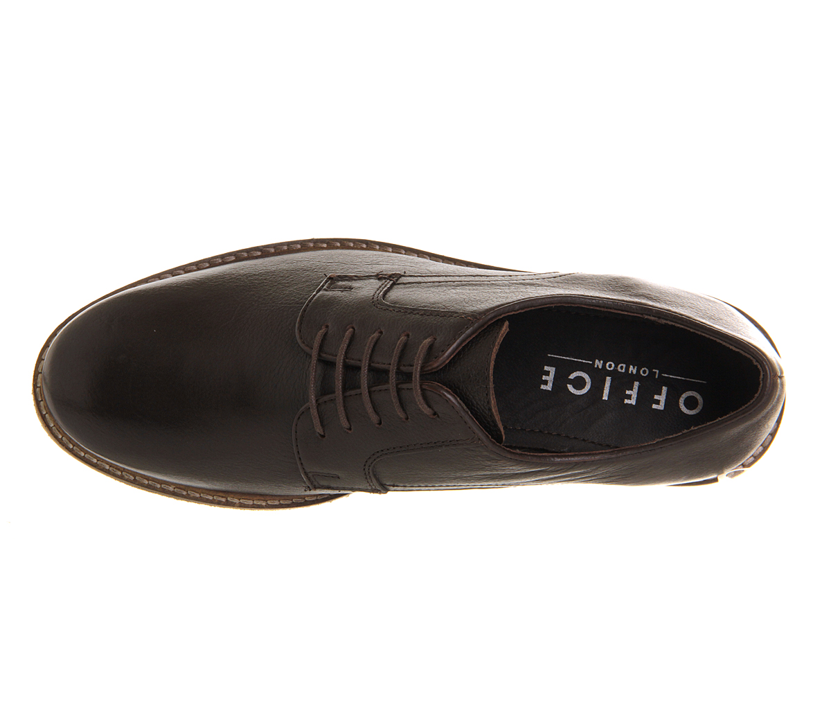 OFFICEApache Casual LaceBrown Leather