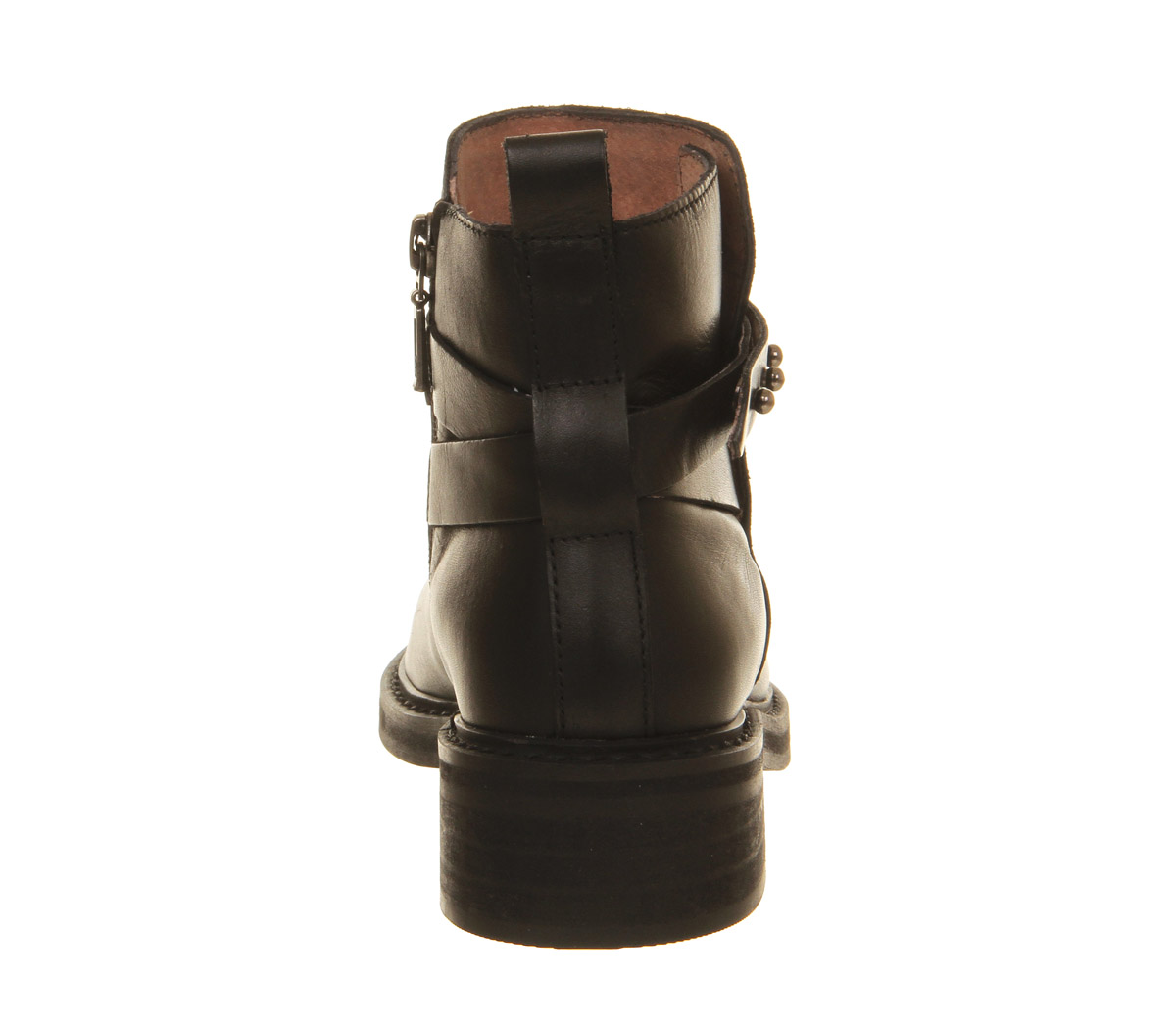 OFFICECalvin Ankle bootsBlack Leather