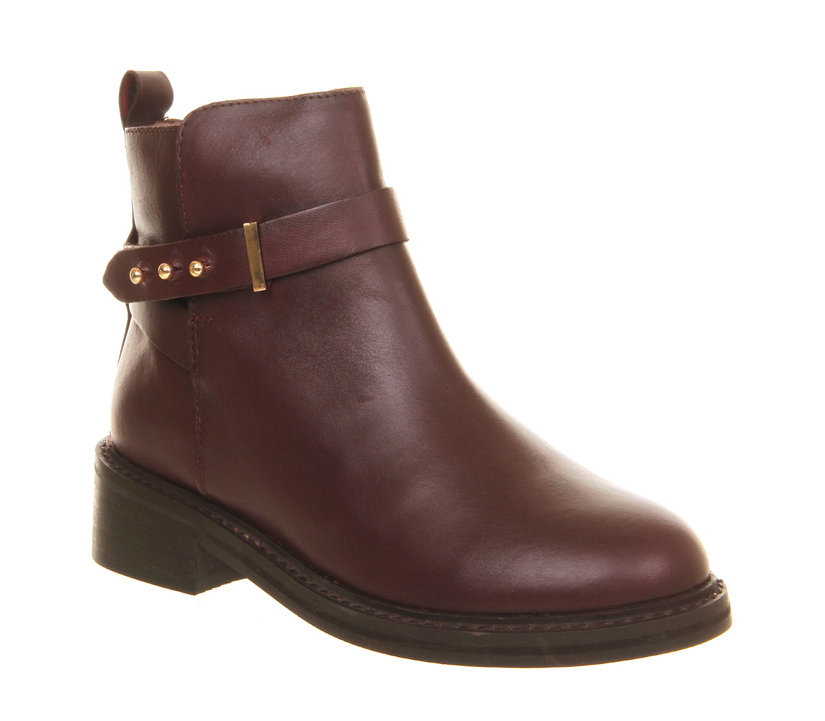 OFFICECalvin Ankle bootsBurgundy Leather