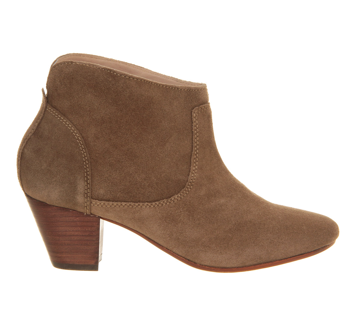Hudson LondonKiver Heeled bootsBeige Suede