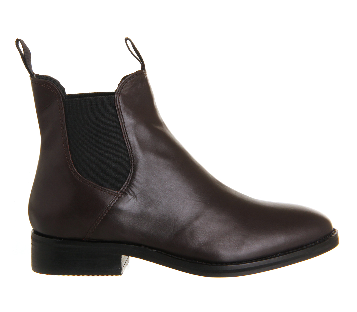 OFFICECockney High Cut ChelseaWine Leather