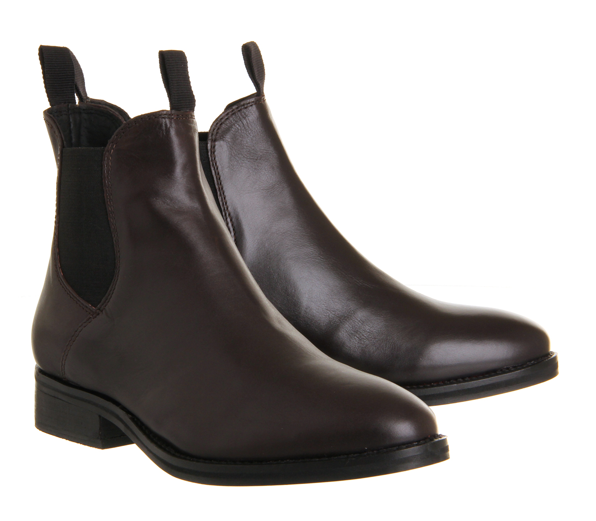 OFFICECockney High Cut ChelseaWine Leather