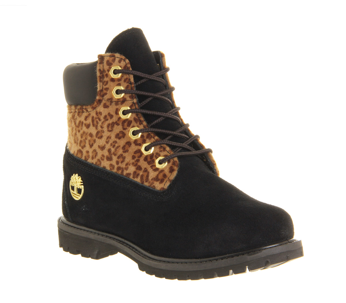 Boots Black Leopard - Ankle Boots