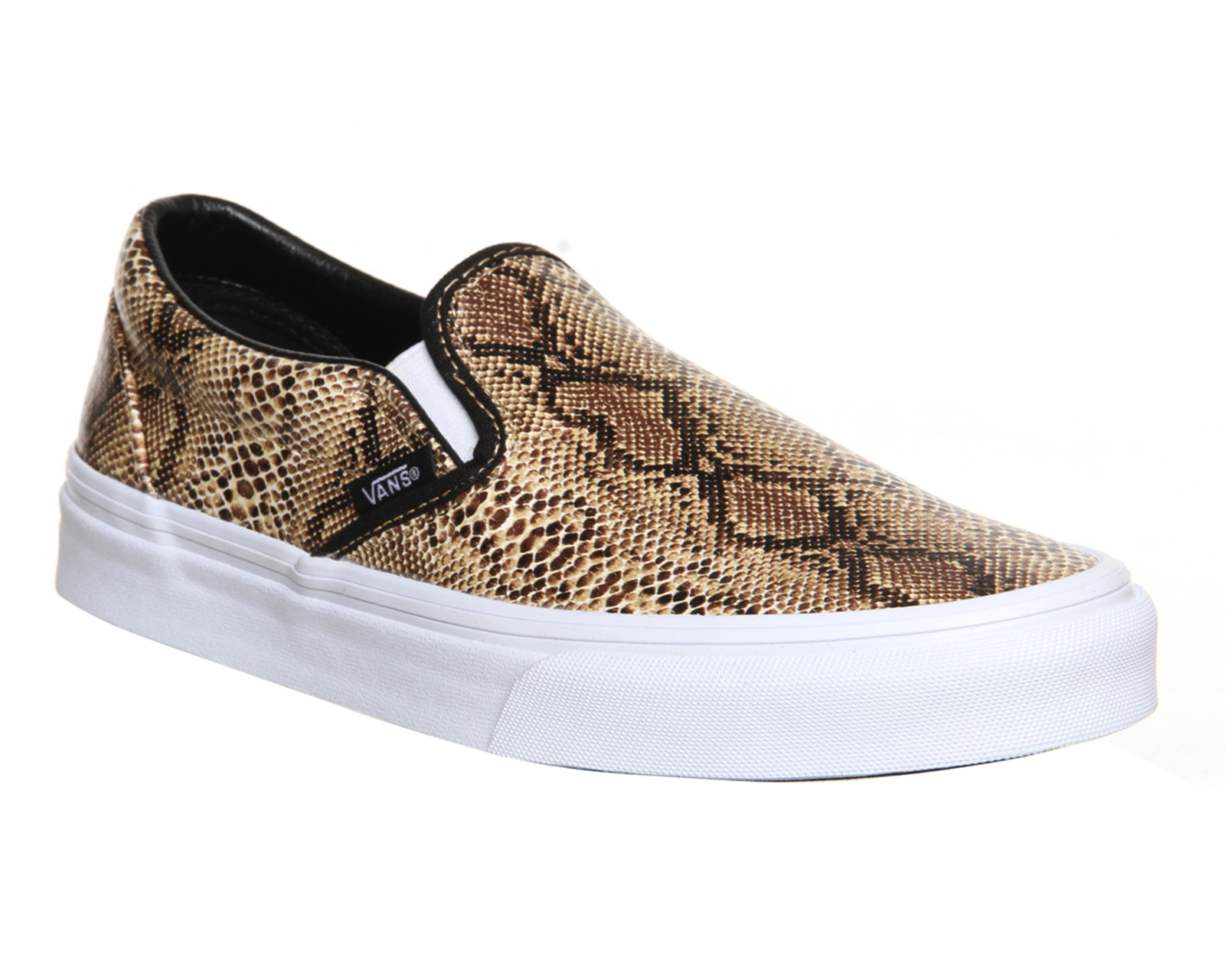 gold slip on shoes