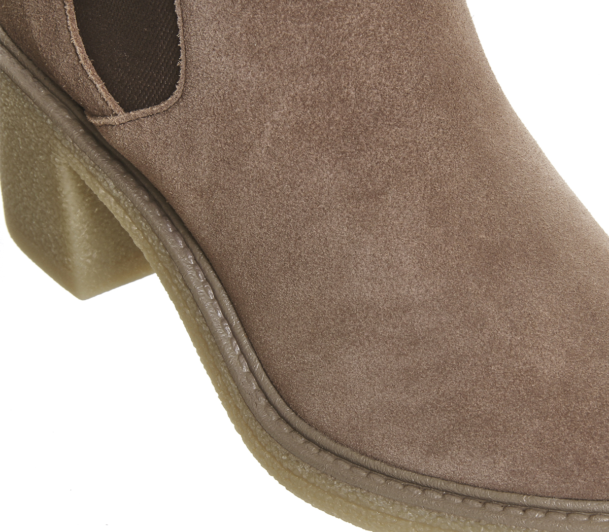 OFFICELoco Chelsea BootsTaupe Suede