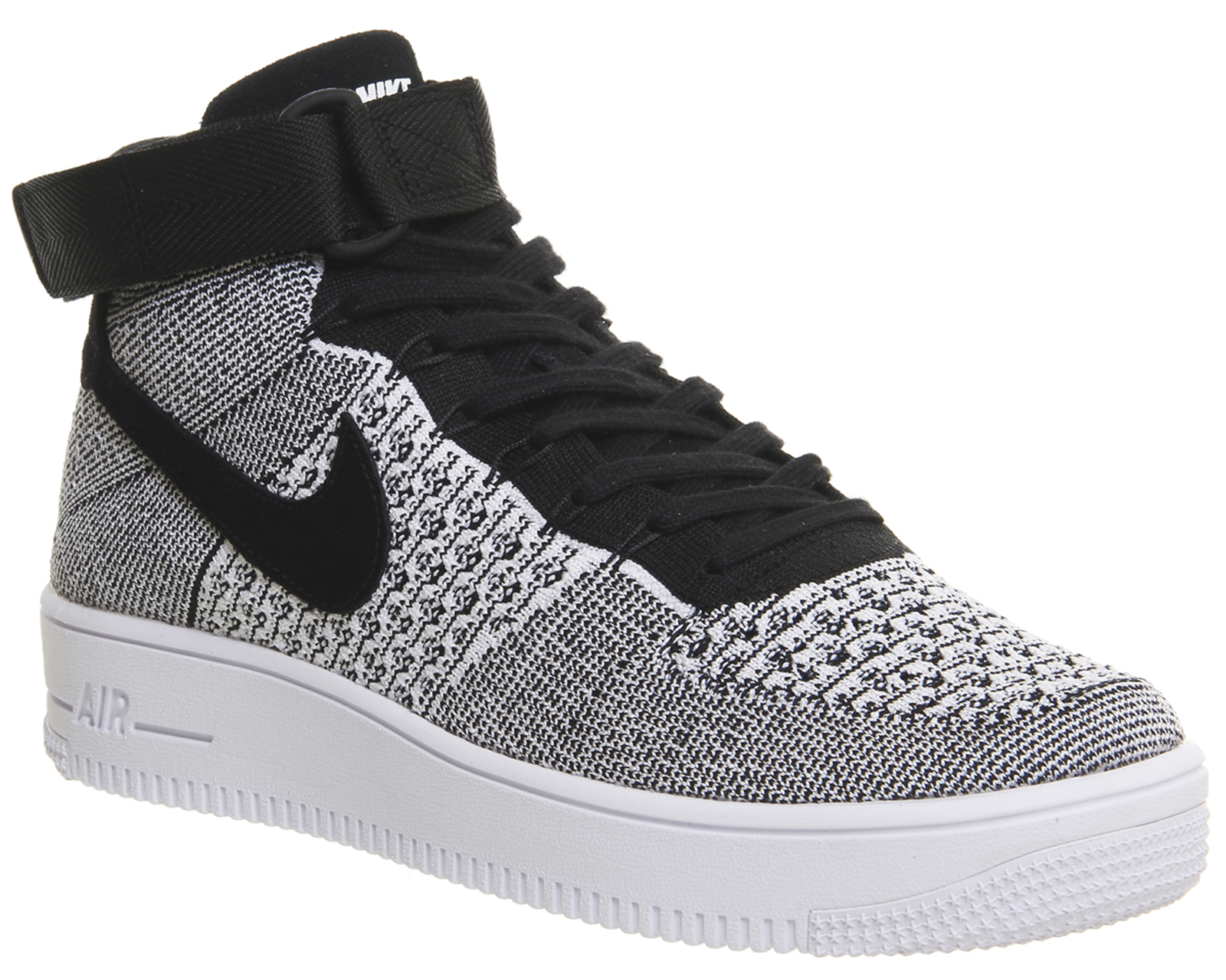 Nike Air Force 1 Mid Flyknit Black 