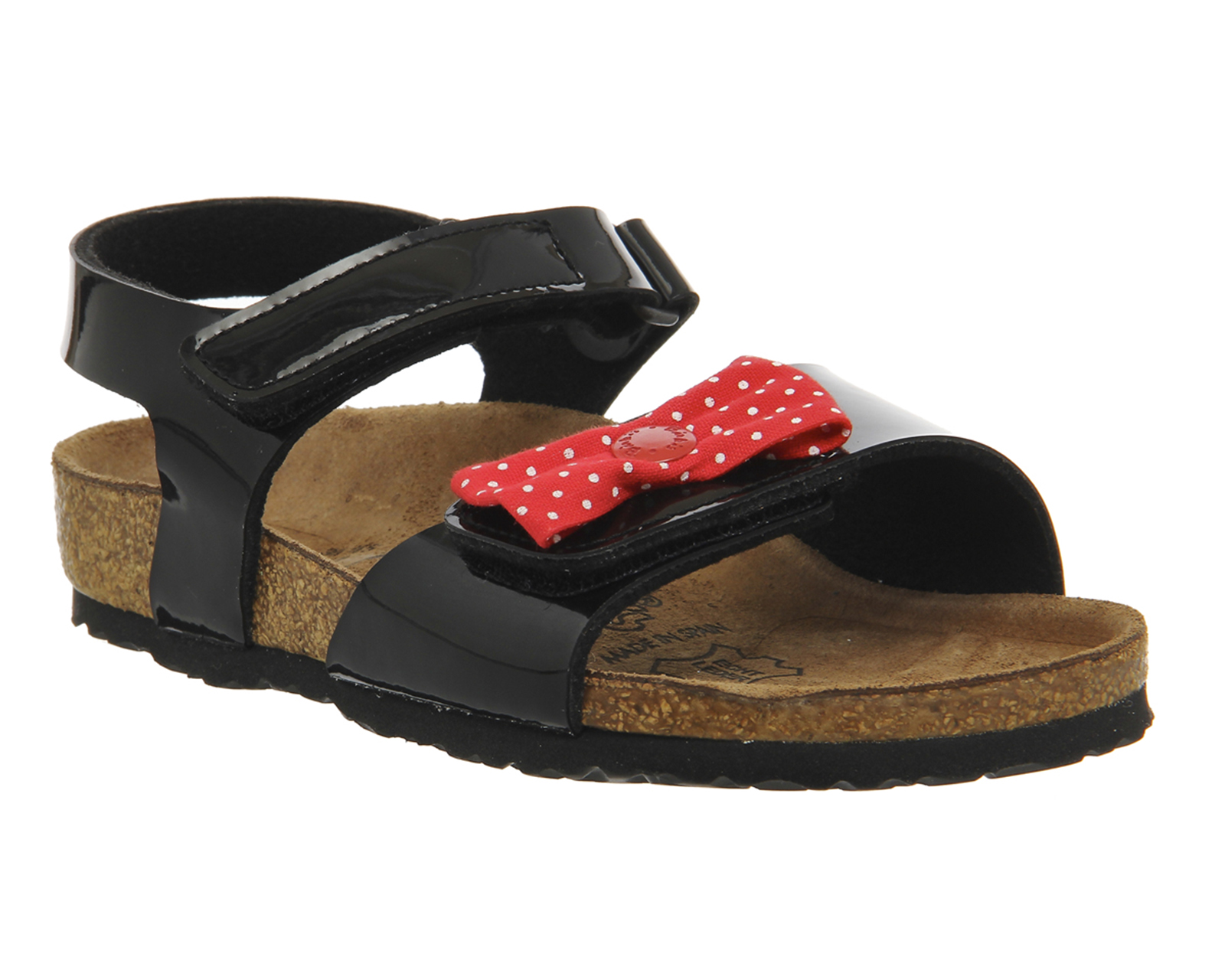 BIRKENSTOCKLiraRed Bow Black Patent